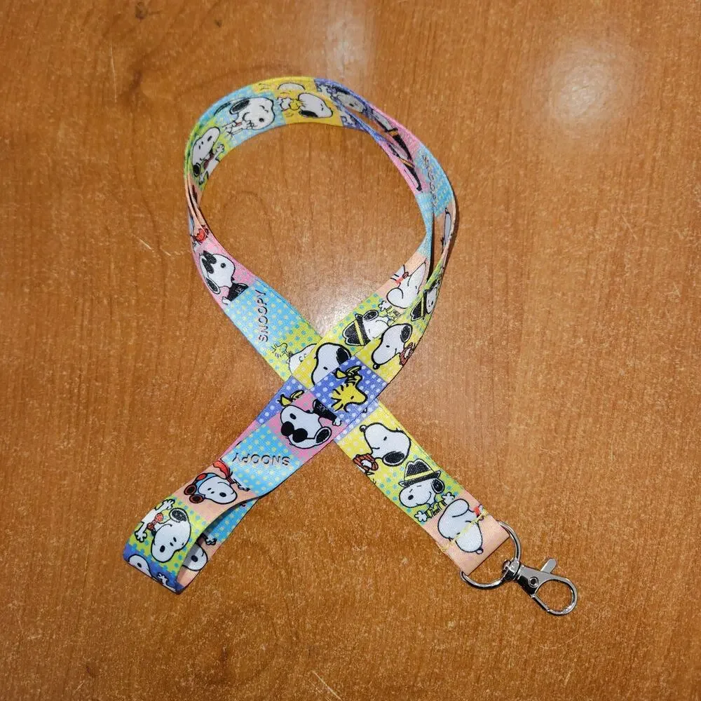 Snoopy Lanyard A Patchwork of Peanuts Personality
